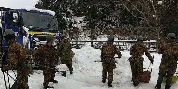 Japonya’da şiddetli kar yağışı: 1 ölü, 5 yaralı