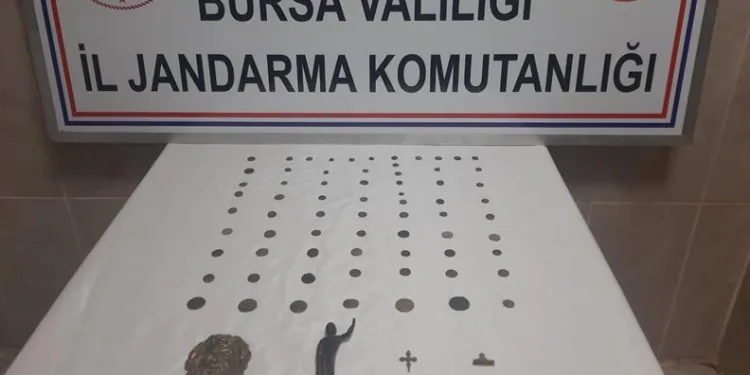 Bursa’da tarihi eser operasyonu