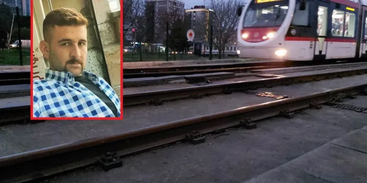 Tramvayın çarptığı genç hayatını kaybetti