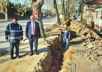 Yenişehir’de elektrik kabloları yer altına alınıyor