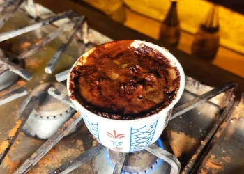 Bursa’da bu kahve cezvesiz pişiyor