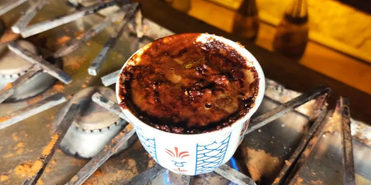 Bursa’da bu kahve cezvesiz pişiyor
