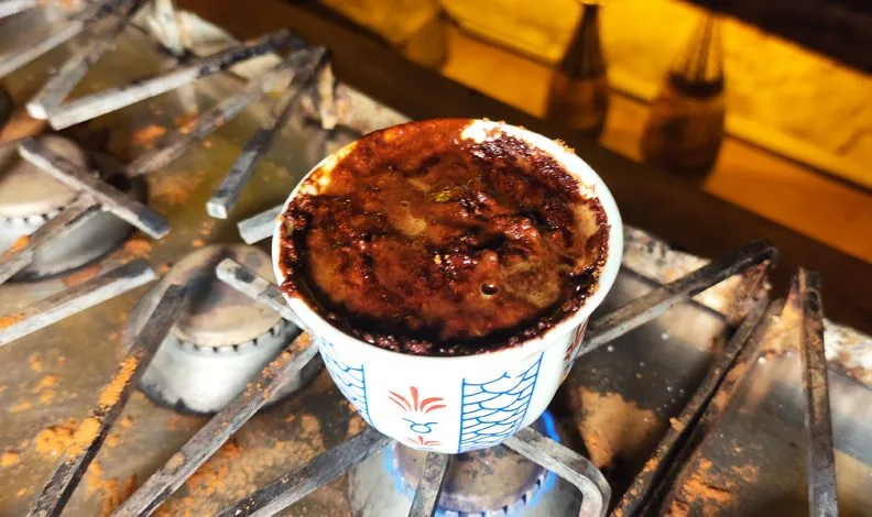 Bursa’da bu kahve cezvesiz pişiyor