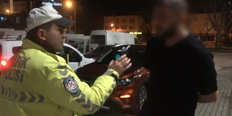 Bursa’da alkollü sürücüden garip istek