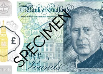 Charles’ın bulunduğu banknotlar görücüye çıktı