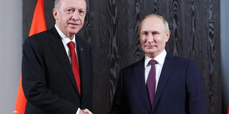 Cumhurbaşkanı Erdoğan Putin ile görüştü