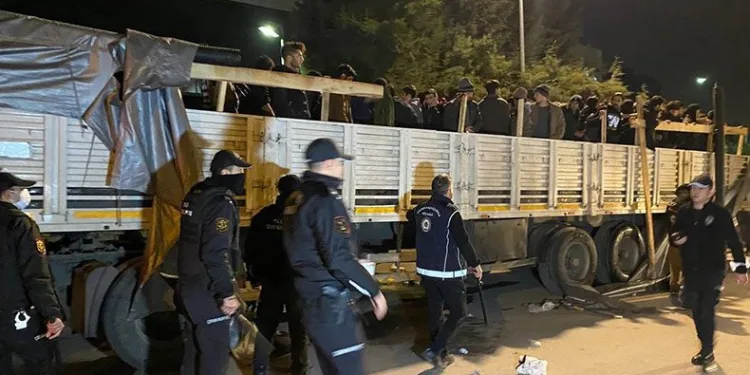 Dorseden150 düzensiz göçmen çıktı