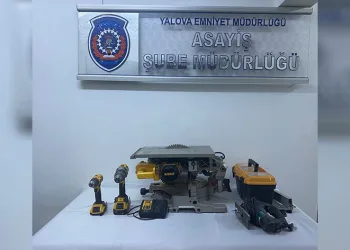 Yalova’da inşaat malzemesi hırsızı yakalandı
