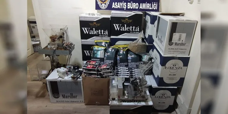 Bursa’da polisten kaçak tütün operasyonu