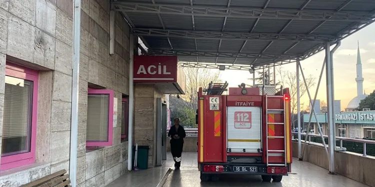 Bursa’da hastanede korkutan anlar