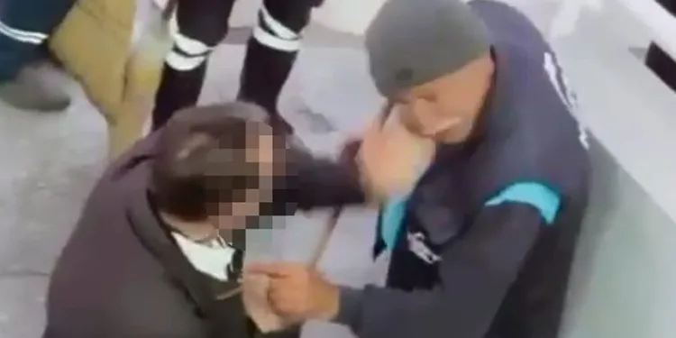 Temizlik görevlisini tokatlamıştı serbest bırakıldı