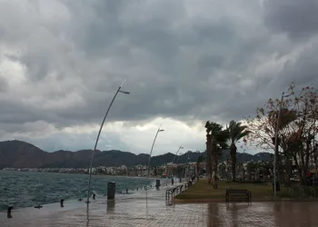 Marmaris’te fırtına bekleniyor