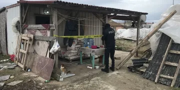 Bekçi kulübesinde ölü bulundu