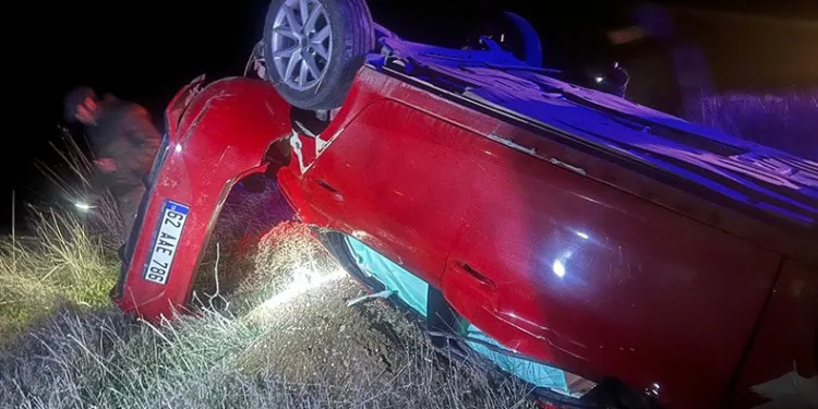 Tunceli’de trafik kazası