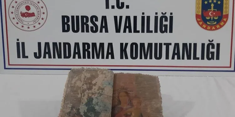 Bursa’da tarihi eser operasyonu