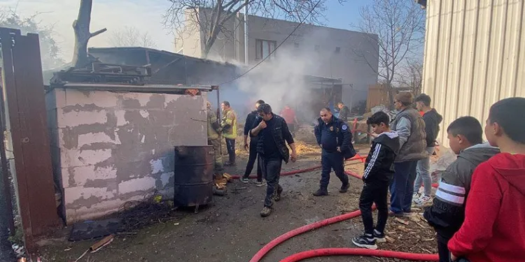 Bursa’da korkutan yangın
