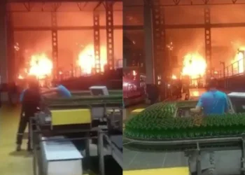 Bursa’da fabrikada korkutan yangın