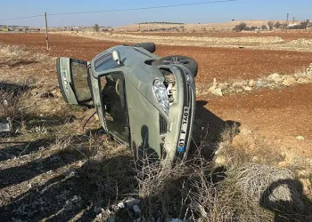 Midyat’ta trafik kazası