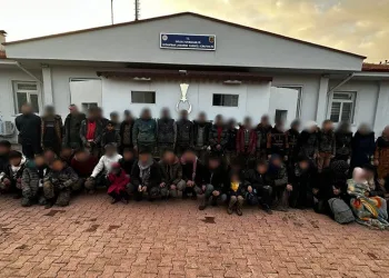Gaziantep’te 59 düzensiz göçmen yakalandı