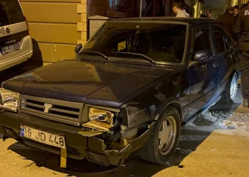 Kaza yapan sürücü firar etti