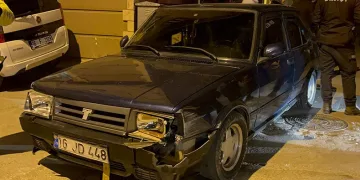 Kaza yapan sürücü firar etti
