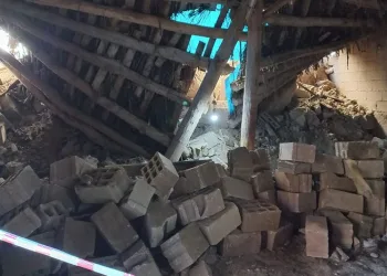 Van’da ahır çöktü hayvanlar telef oldu