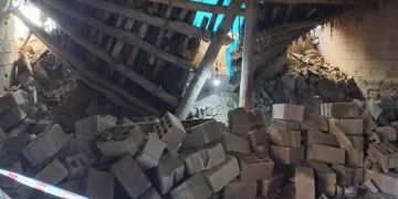 Van’da ahır çöktü hayvanlar telef oldu