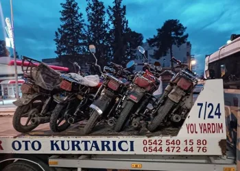 Şanlıurfa’da motosiklet sürücülerine ceza yağdı