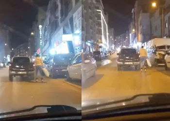 Bursa’da patenli gencin tehlikeli yolculuğu