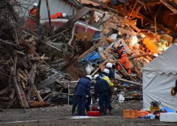 Japonya’da heyelan