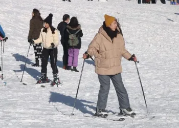 Uludağ’da pistler doldu