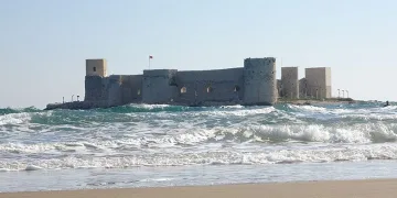 Kış ortasında deniz keyfi