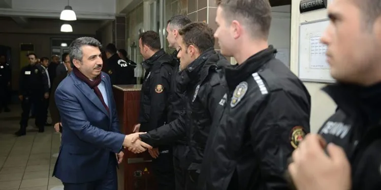 Başkan Yılmaz’dan yılbaşı mesaisi