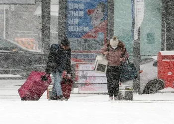 Güney Kore’de termometreler sıfırın altında