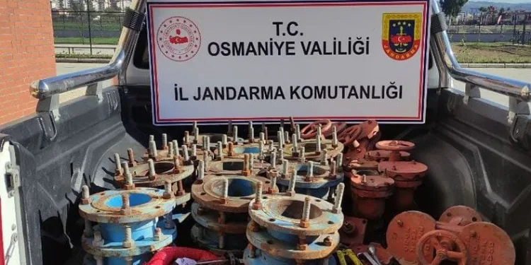 Vanaları çalan hırsızlık şüphelisi yakalandı