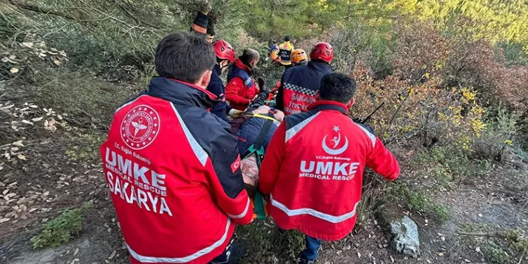 Ormanda yürüyüş hastanede bitti