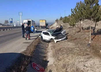 Tavşanlı’da trafik kazası