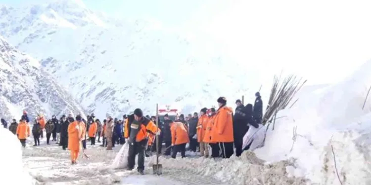 Çin’de çığ faciası: 28 ölü