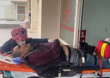 Yüksekten düşen işçi ağır yaralandı