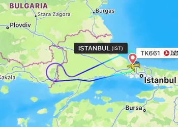 Tunuslu yolcu kabin memuruna saldırdı