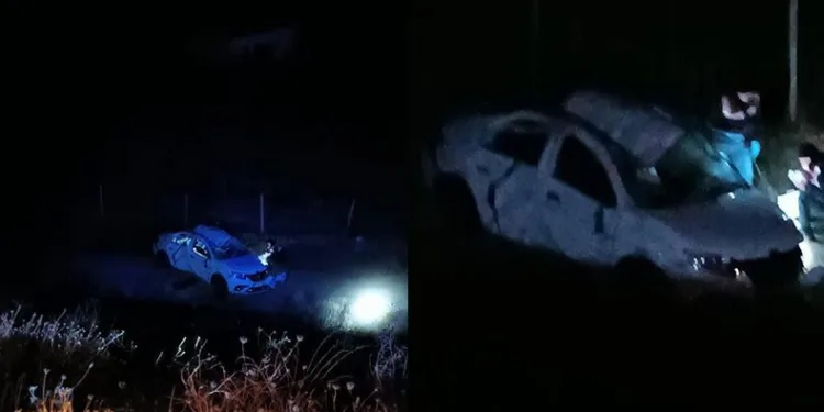Kaza yaptı 3 kişiye mezar oldu
