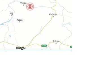 Bingöl’de 3.1 büyüklüğünde deprem