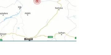 Bingöl’de 3.1 büyüklüğünde deprem