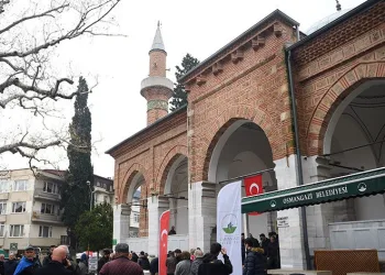 Tarihi camiye Osmangazi hizmeti