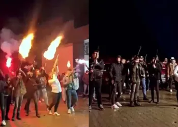 Asker eğlencesinin dozunu kaçırdılar