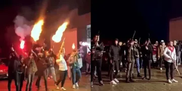Asker eğlencesinin dozunu kaçırdılar