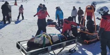 Kayak yaparken kontrolünü kaybetti
