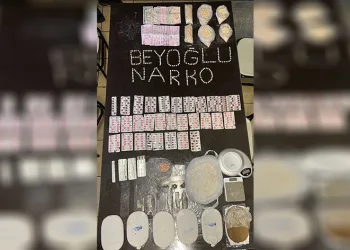 Beyoğlu’nda uyuşturucu operasyonu