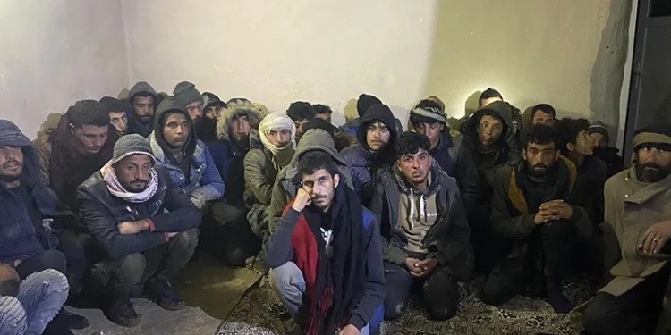 Şanlıurfa’da 101 düzensiz göçmen yakalandı