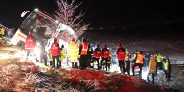 Kayseri’de otobüs kazası: 4 ölü